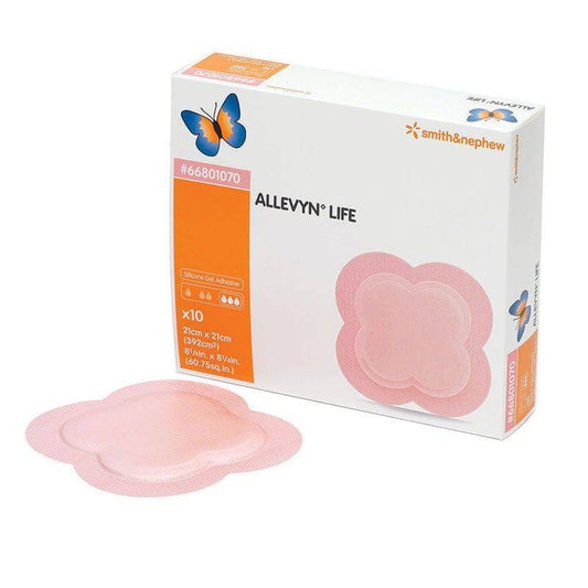 ALLEVYN Life Foam Dressing Sterile 5-1/16" x 5-1/16" - Homeline Medical