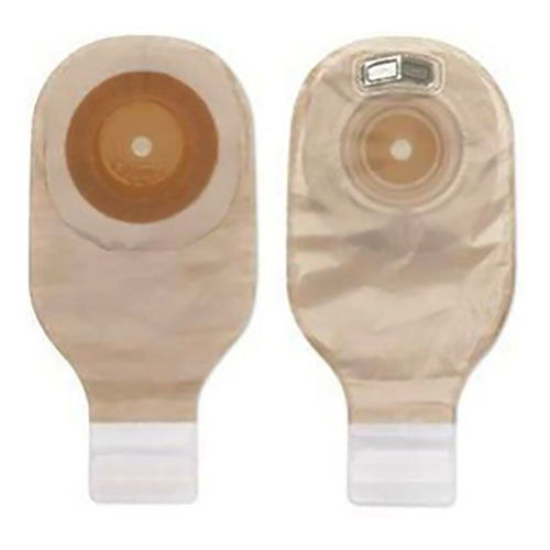 Premier Convex Flextend Drain Pouch wtih Tape Boarder 1-1/2", Transparent, Cut-to-Fit with - Homeline Medical