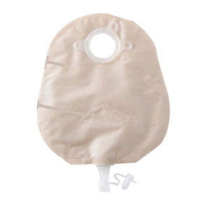 Natura+ Urostomy Pouch with Soft Tap, Transparent with 1-Sided Comfort Panel, 1-1/4" - Homeline Medical