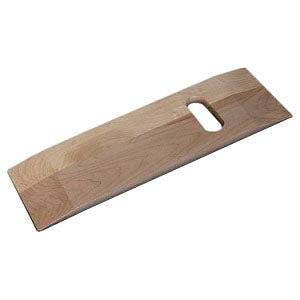 Deluxe Wood Transfer Boards with One Cut-Out 8" x 24", 3/4" Maple Plywood - Homeline Medical