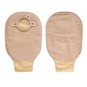 New Image 2-Piece Mini Drainable Pouch 1-3/4", Opaque - Homeline Medical