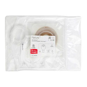 Natura Urostomy Post-Operative Kit, 2-3/4" Stomahesive Cut-To-Fit Barrier, Transparent with InvisiClose Closure, Sterile - Homeline Medical