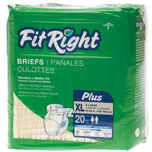 FitRight Plus Brief Large 48" - 58" - Homeline Medical