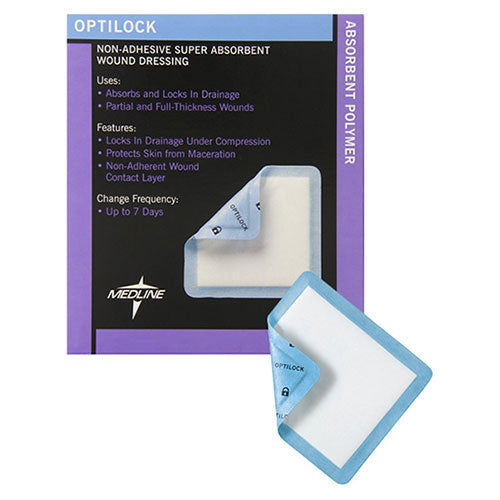 OptiLock Non-Adhesive Dressing 6.5" x 10" with 5.5" x 8.9" Pad - Homeline Medical