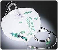 Urinary Drainage Bag with Safety-Flow Outlet 2,000 mL - Homeline Medical