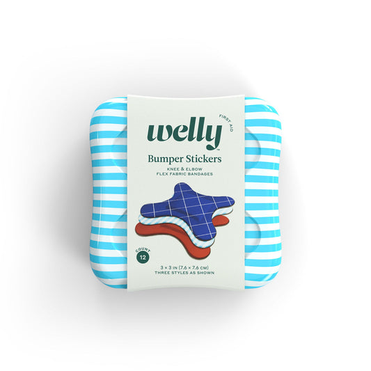 Welly Health Knee & Elbow Flex Fabric Bandages, 10 ct - Homeline Medical