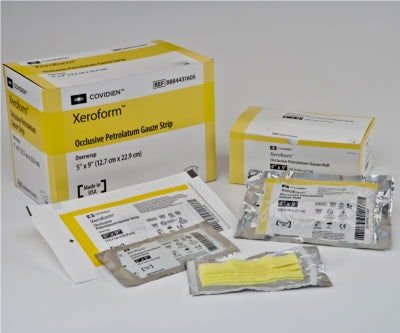 Xeroform Sterile Petrolatum Gauze Patch 5" x 9" - Homeline Medical